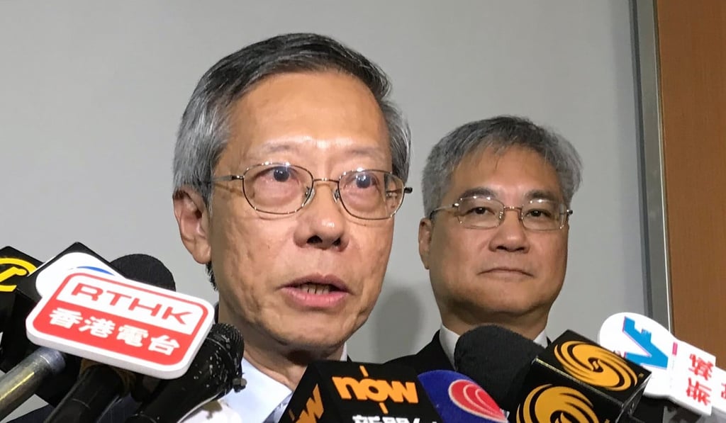 Walter Chan, the chairman of the Housing Society, said the scheme would apply to some 1,700 flats. Photo: Naomi Ng