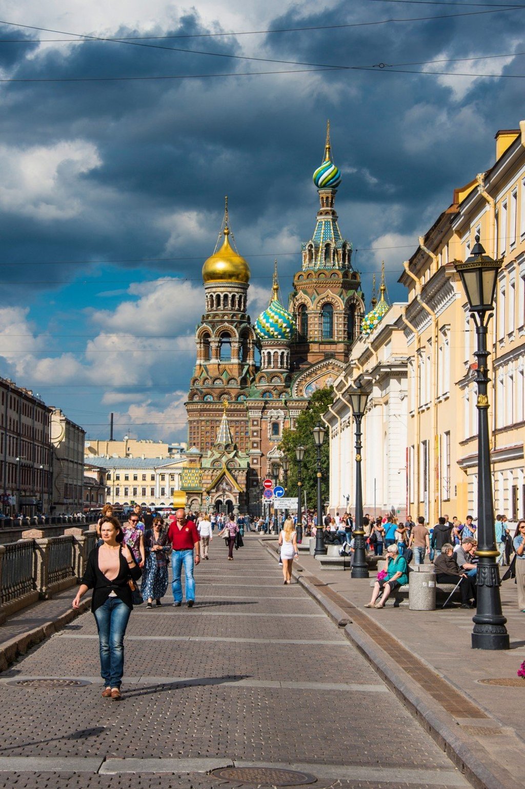 The Church of the Saviour on Spilled Blood – beautifully bright or downright gaudy, you decide. Picture: Alamy