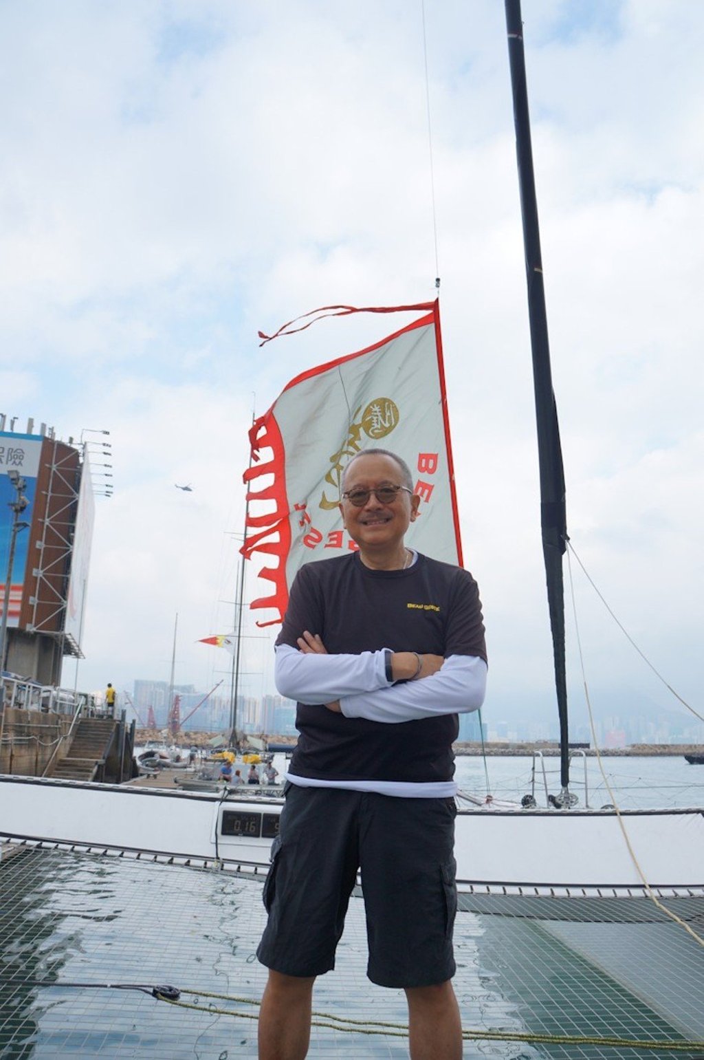Karl Kwok has taken many boardroom lessons to sailing and sailing lessons to the board room. Photo: RHKYC