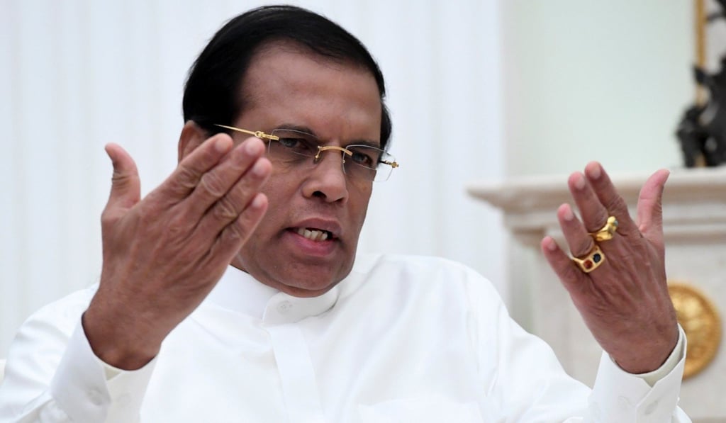 Police are investigating an alleged assassination plot against Sri Lankan President Maithripala Sirisena. Photo: Reuters