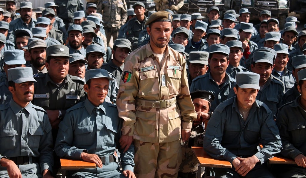Abdul Raziq during a graduation ceremony at a police training centre in Kandahar province in February 2017. Photo: AFP Abdul Raziq during a graduation ceremony at a police training centre in Kandahar province in February 2017. Photo: AFP
