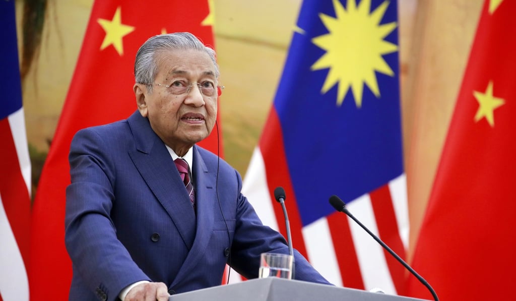 Malaysian Prime Minister Mahathir Mohamad has taken a firm stance on China. Photo: AP