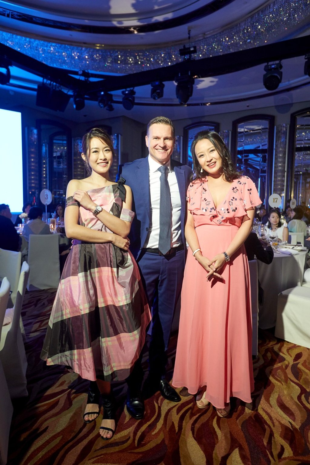 Leung Ka-ki, Sascha Moeri and Skye Chan Leung Ka-ki, Sascha Moeri and Skye Chan