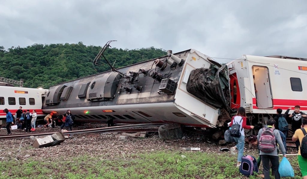 At least 18 people were killed and 168 injured in the accident. Photo: Facebook