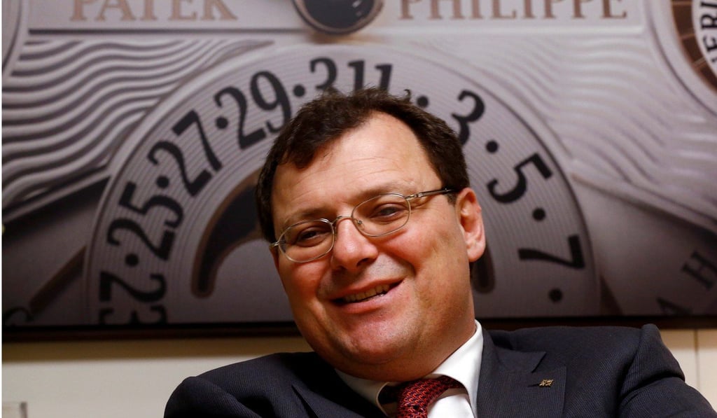 Thierry Stern, president of Patek Philippe, says demand for its watches in China is ‘rising steadily’. Photo: Reuters