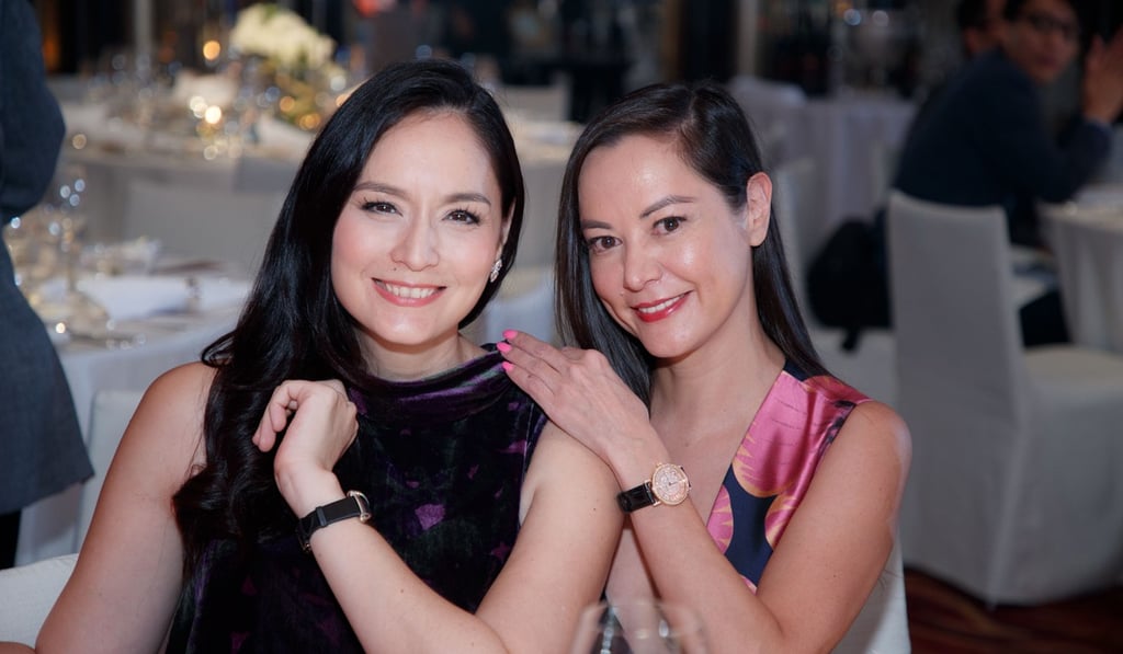 Ana R and Amanda Lui at the Carl F. Bucherer Gala Dinner Ana R and Amanda Lui at the Carl F. Bucherer Gala Dinner