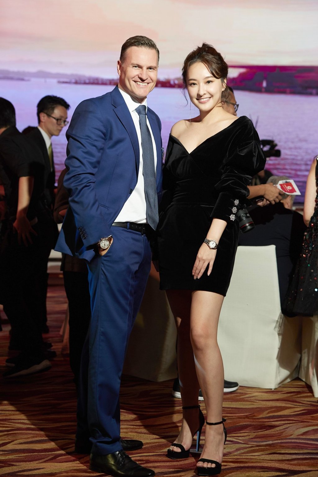 Sascha Moeri and Jeannie Chan Sascha Moeri and Jeannie Chan