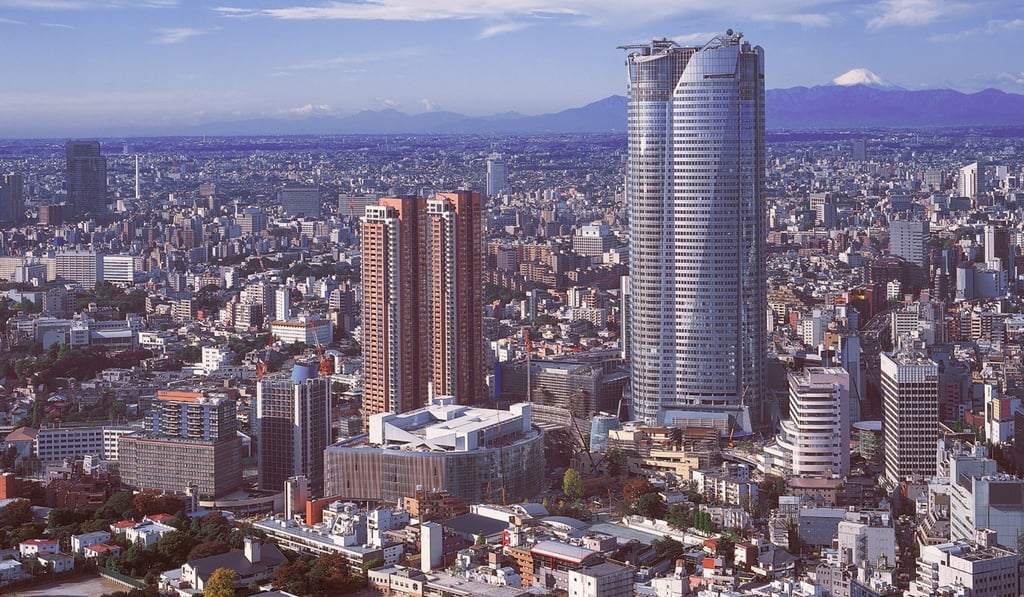The Roppongi Hills Mori Tower is another of the buildings affected by the scandal surrounding KYB, which has admitted falsifying the test data of its seismic shock absorbers. File photo