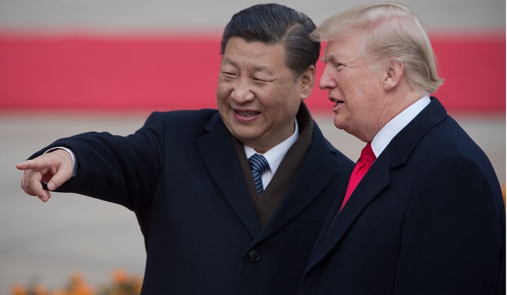 Chinese President Xi Jinping and his US counterpart Donald Trump at the Great Hall of the People in Beijing in November. Photo: AFP Chinese President Xi Jinping and his US counterpart Donald Trump at the Great Hall of the People in Beijing in November. Photo: AFP