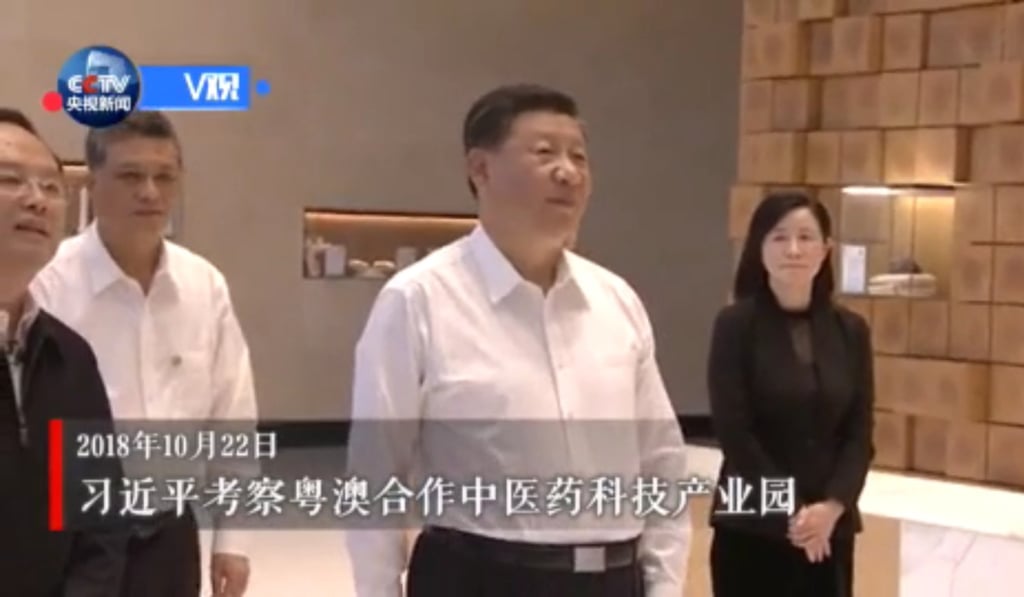 Chinese state media report on Chinese President Xi Jinping’s trip to southern China. Photo: Handout