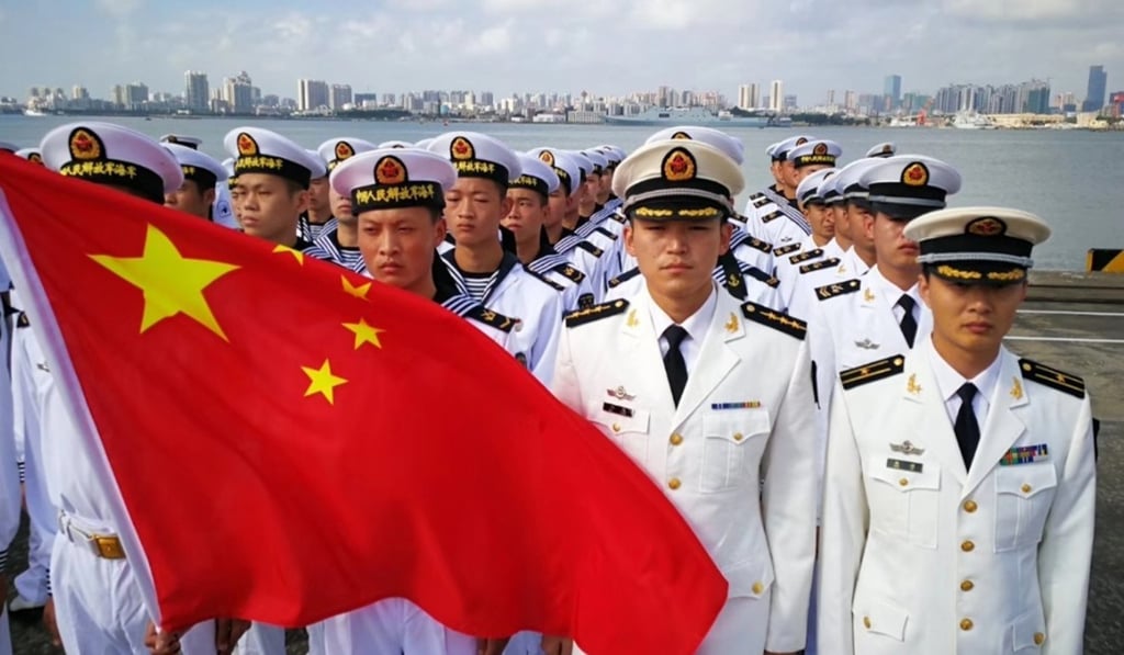 Chinese navy personnel are taking part in navy exercises with Asean counterparts off Zhanjiang, Guangdong province. Photo: Handout
