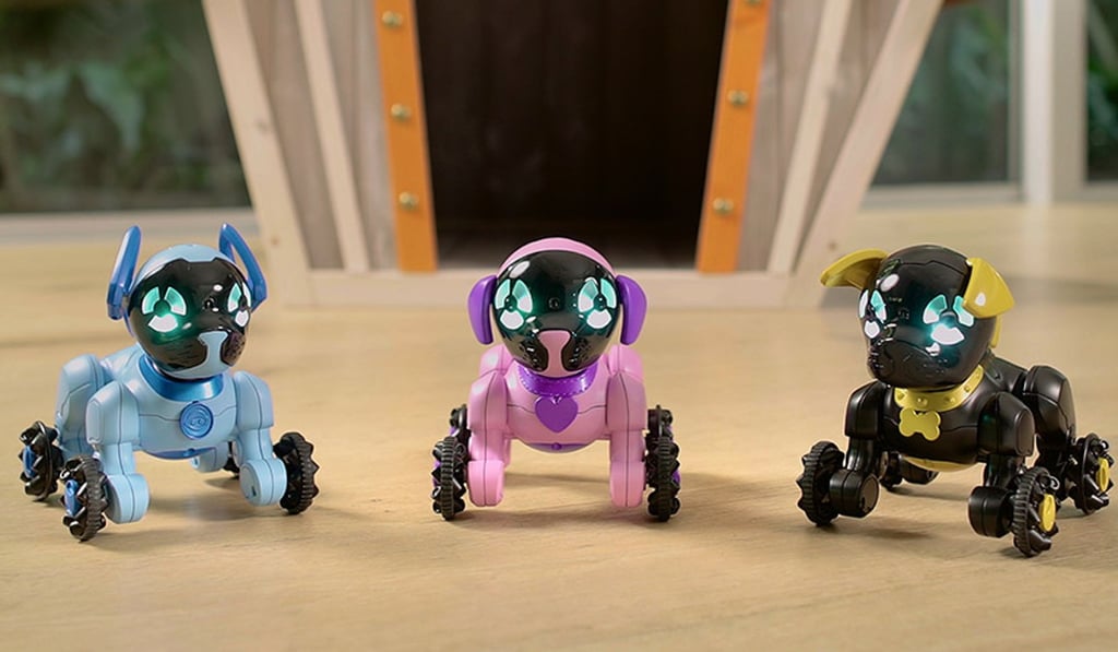 Robot dog chippies shop