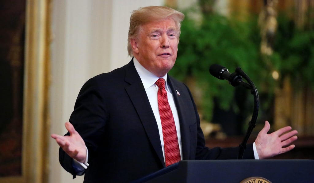 Donald Trump accused Moscow of dishonouring the INF treaty. Photo: Reuters