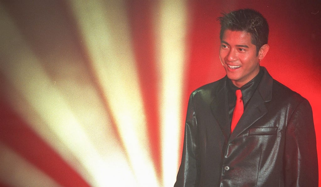 Kwok performs at his birthday concert in 1995. Photo: Ricky Chung