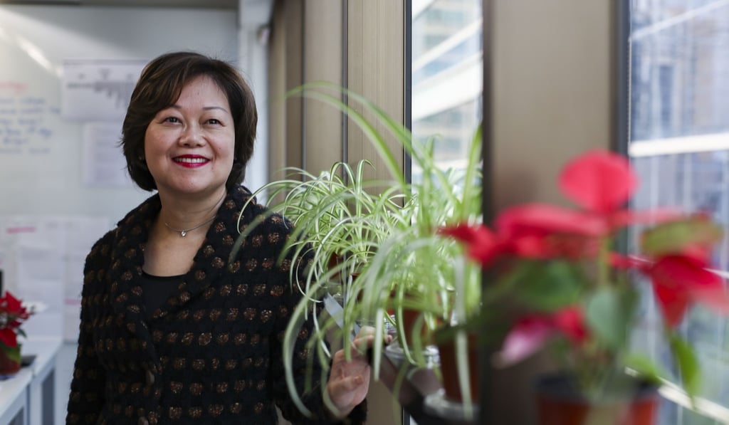 Winnie Cheung Chi-woon, CEO of Civic Exchange, said the government should take the city’s ageing population when planning for open spaces. Photo: Nora Tam