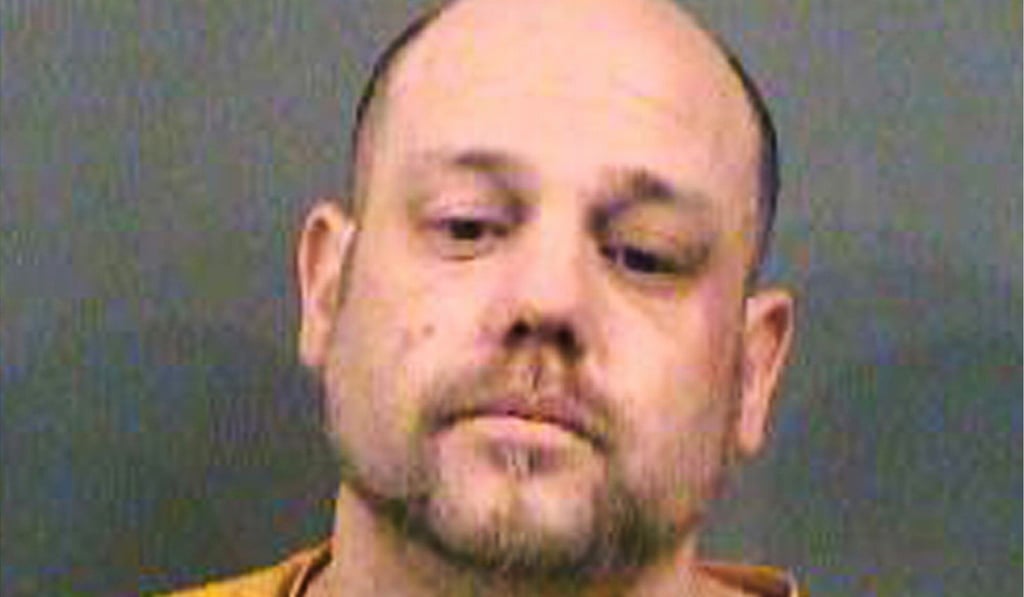 This file photo provided by the Sedgwick County Sheriff's Office in Wichita, Kansas, shows Stephen Bodine, who was convicted Wednesday of first-degree murder of three-year-old Evan Brewer, whose body was found encased in concrete in the laundry room of his home. Photo: AP