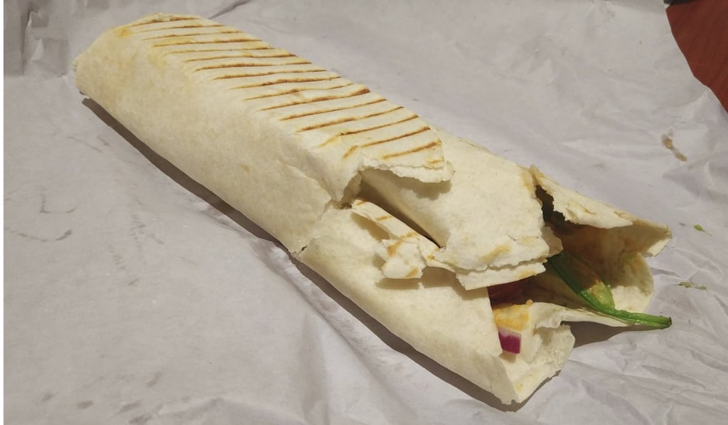 Avocado wrap. Photo: Linda Lew