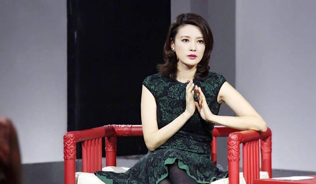 Stephen Lau’s widow, CCTV host Liu Fangfei, last year asked Hong Kong’s High Court to appoint an administrator for her husband’s estate. Photo: Weibo