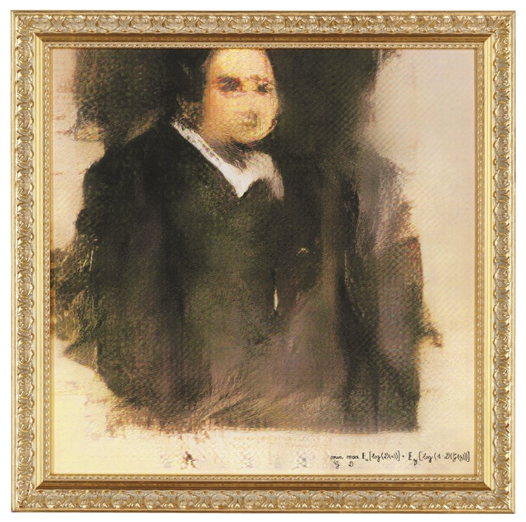 Another look at “Portrait of Edmond de Belamy”, a work of art created by an algorithm. Photo: AP Another look at “Portrait of Edmond de Belamy”, a work of art created by an algorithm. Photo: AP