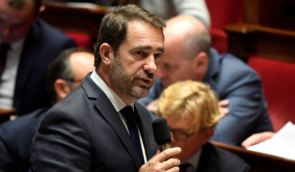 French Interior Minister Christophe Castaner speaking at the French National Assembly in Paris on October 24, 2018. Photo: AFP