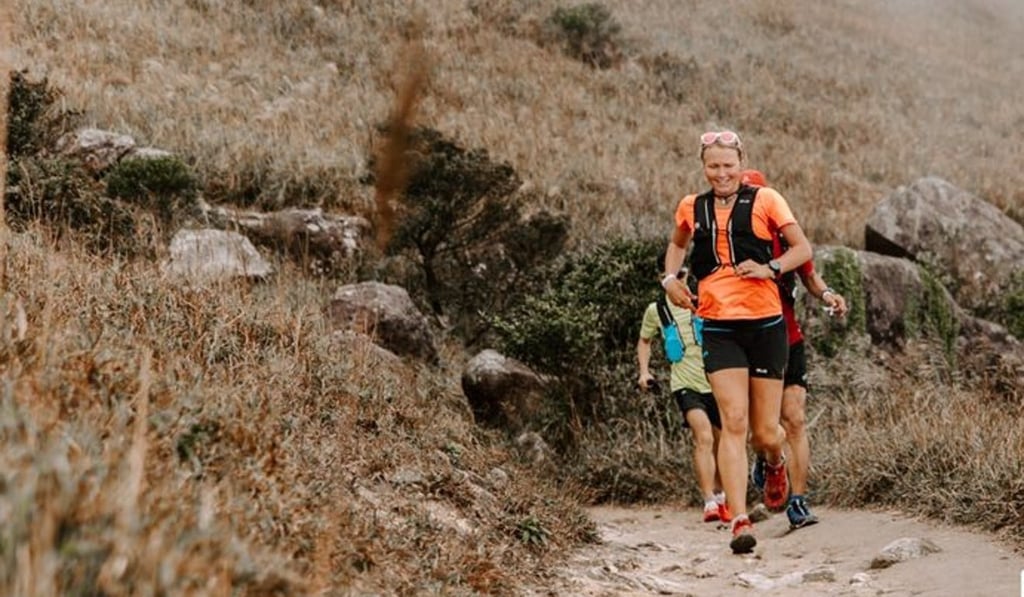 Lucy Bartholomew leads local runners as part of this week’s training camp. Lucy Bartholomew leads local runners as part of this week’s training camp.