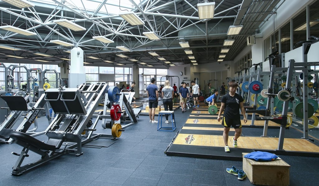 A gym at the Hong Kong Sports Institute in Fo Tan which provides specialised training and support to athletes in 19 top-tier sports categories. Photo: Edmond So