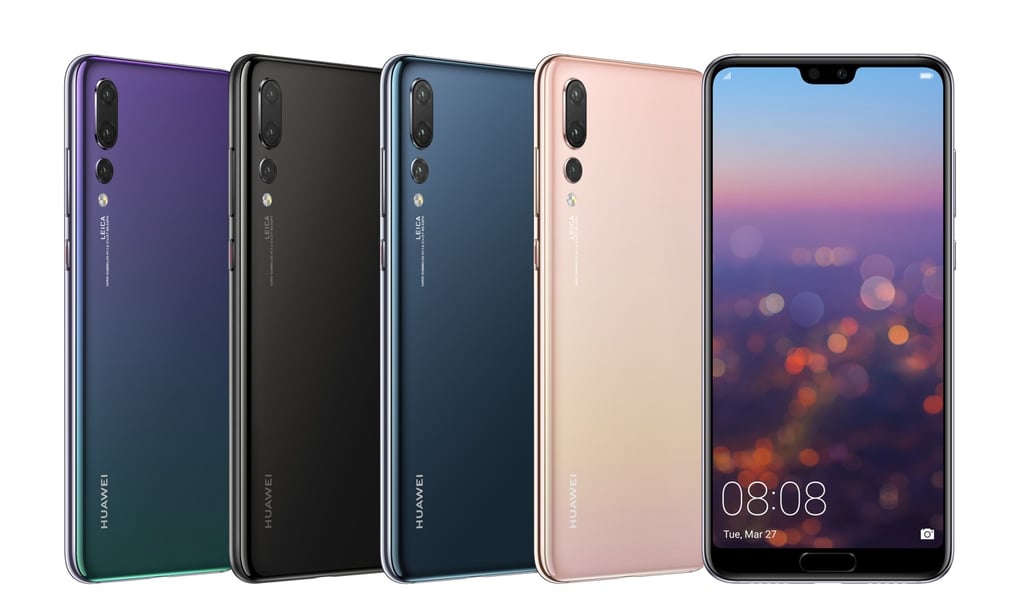 The Huawei P20 Pro is the first smartphone in the world market to offer a triple camera set-up. Photo: Handout