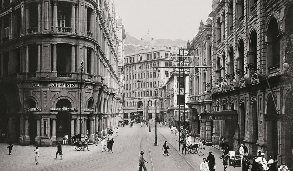 A.S. Watson chemist in Alexandra House, Central, in the early 20th century. Photo: courtesy AS Watson A.S. Watson chemist in Alexandra House, Central, in the early 20th century. Photo: courtesy AS Watson