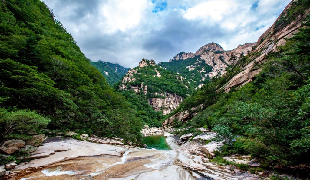 Mount Kumgang is part of the Taebaek mountain range which runs along the east of the Korean peninsula. Photo: Alamy