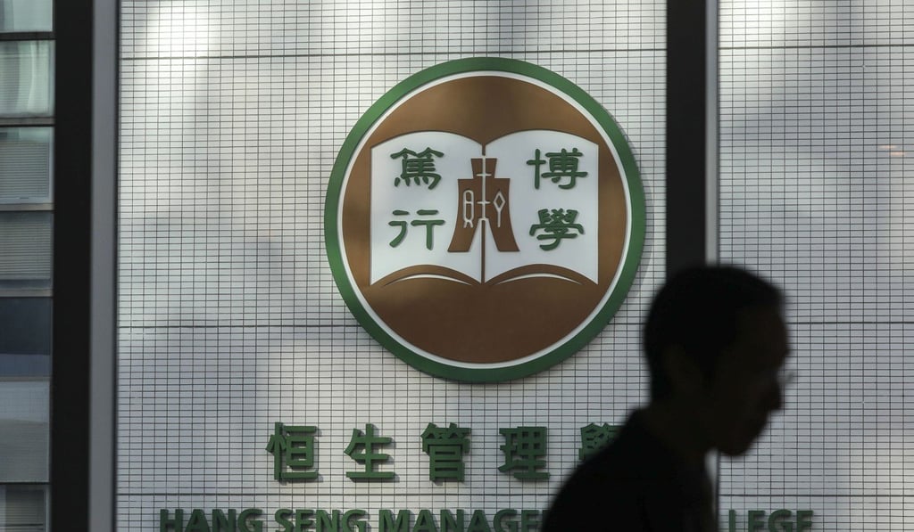 The college was founded as the Hang Seng School of Commerce in 1980. Photo: Dickson Lee