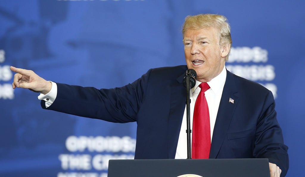 US President Donald Trump’s pushback against Beijing has seen closer defence ties between Washington and Taipei. Photo: EPA-EFE