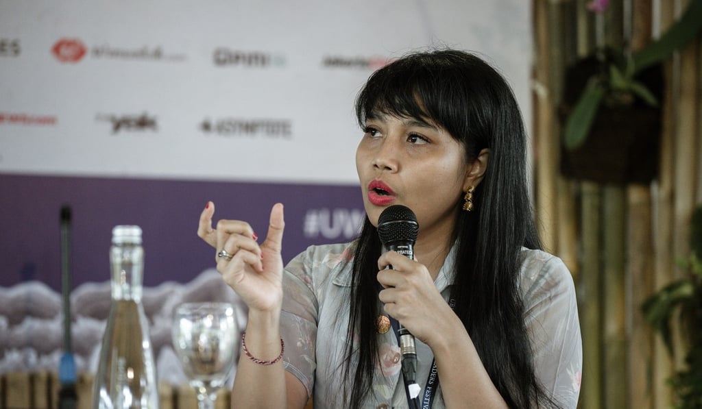 Saras Dewi: “my generation is fighting for the recognition of sexual violence”. Picture: Vifick Bolang Saras Dewi: “my generation is fighting for the recognition of sexual violence”. Picture: Vifick Bolang