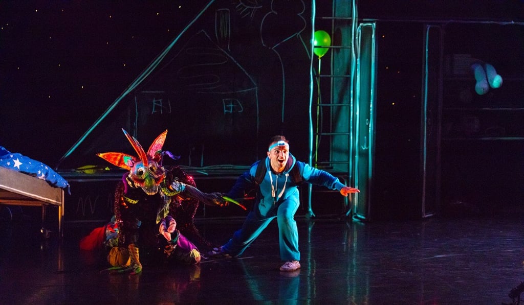 ‘What The Moon Saw’, a family dance and circus performance. inspired by Hans Christian Andersen and re-imagined by UK-based 2Faced Dance Company, forms part of Hong Kong’s Cheers! Series in December. Photo: Luke Evans