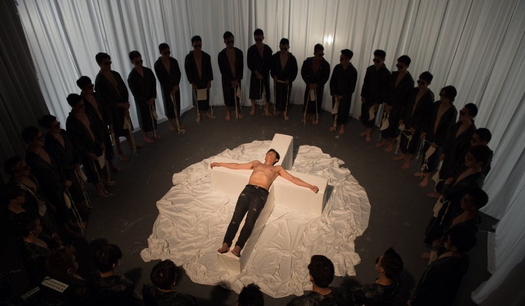 A still from Thirty Years of Adonis.