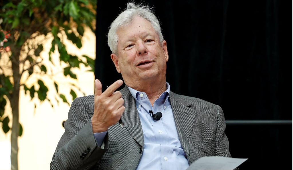 US behavioural economist Richard Thaler, who made famous the idea of “nudge theory”. Photo: Reuters
