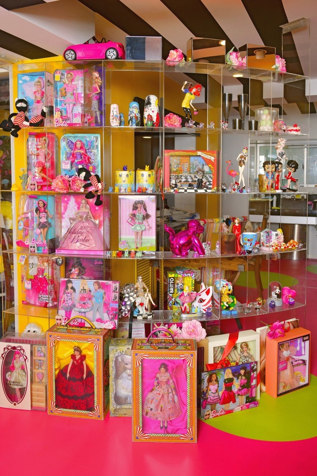 Yagi's Barbie collection. Photo: Yukie Miyazaki