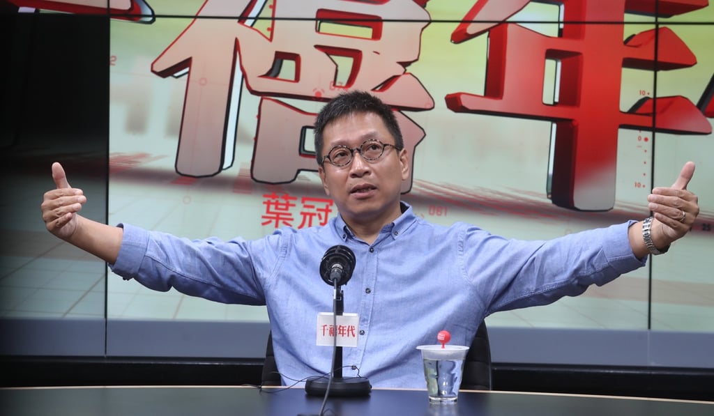 Jason Poon at an interview on the corner-cutting scandal. Photo: K.Y. Cheng