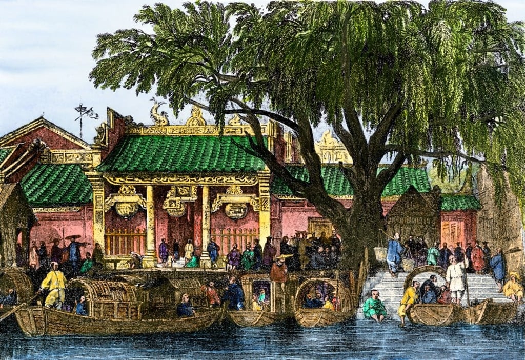 Canton in the 1860s.