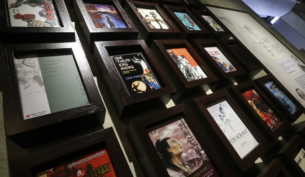 Cha’s martial arts novels proved hugely popular around the world. Photo: K. Y. Cheng