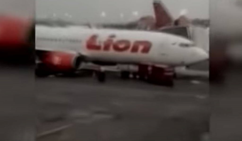 A video filmed by passenger Paul Ferdinand Ayorbaba shows what is believed to be Lion Air flight JT 610 on Monday in Jakarta. Soon after takeoff, the plane crashed into the sea, presumably killing all 189 people aboard, including Ayorbaba, who had sent the video to his wife. Photo: AP