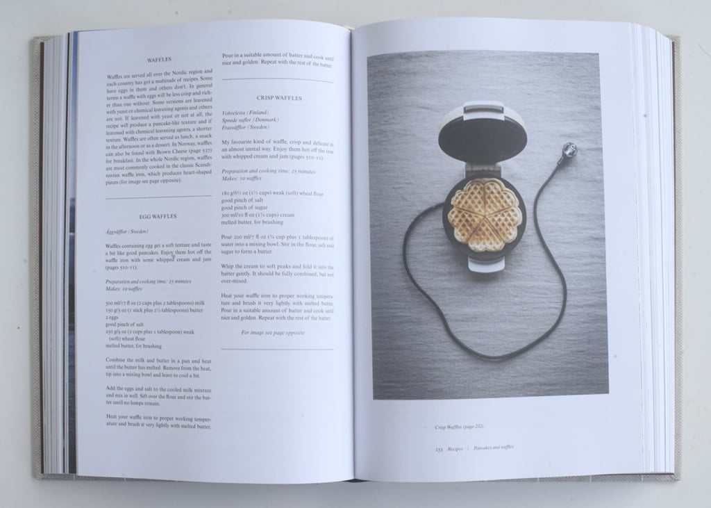 Waffle recipes from The Nordic Baking Book. Picture: David Wong Waffle recipes from The Nordic Baking Book. Picture: David Wong