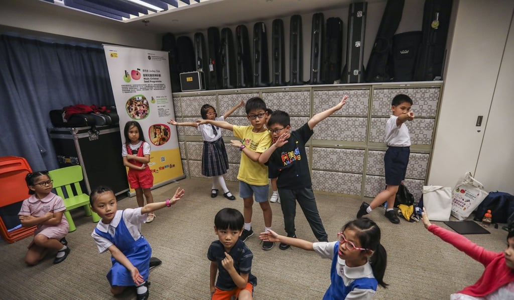 More than 1,200 students in Hong Kong take music and singing lessons with the foundation. Photo: Jonathan Wong