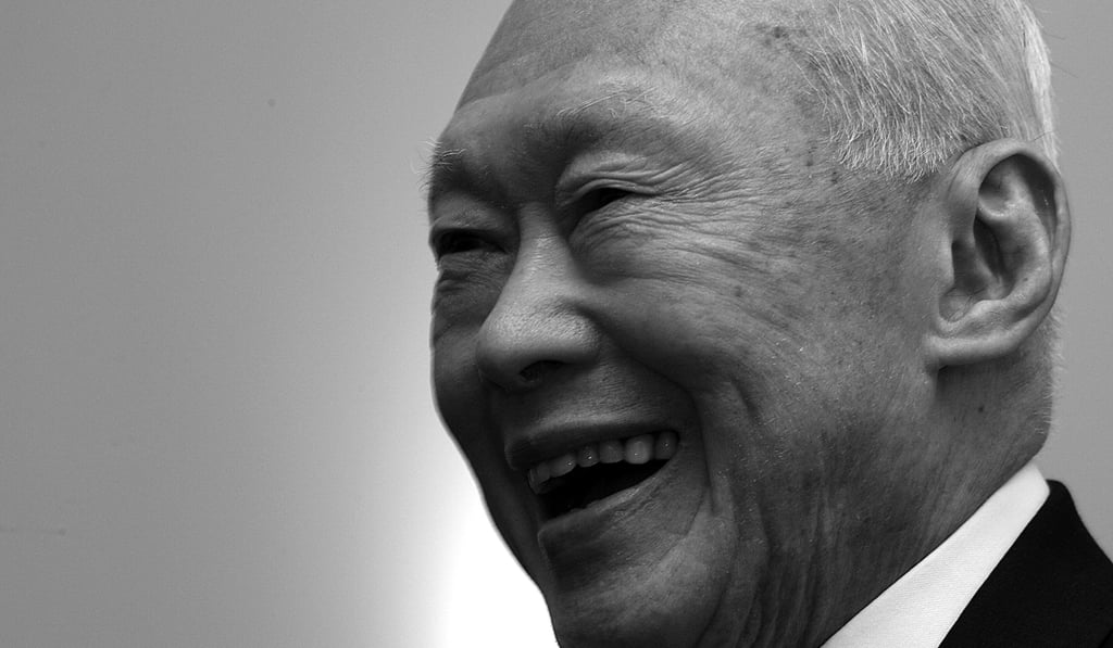 Singapore’s founding prime minister, Lee Kuan Yew. Photo: AP