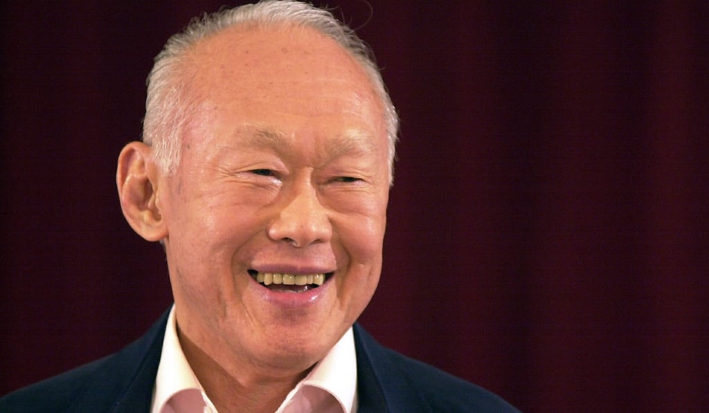 Singapore’s founding prime minister Lee Kuan Yew. Photo: AFP