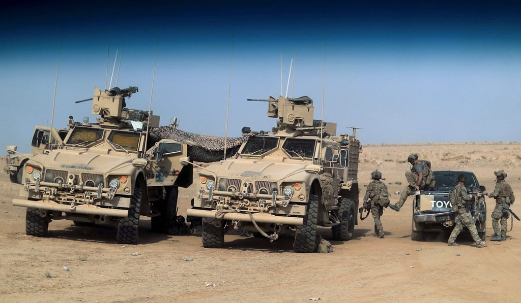 In this file photo dated September 14, 2018, US-backed forces are pictured near the village of Susah in the eastern province of Deir Ezzor. Photo: AFP In this file photo dated September 14, 2018, US-backed forces are pictured near the village of Susah in the eastern province of Deir Ezzor. Photo: AFP