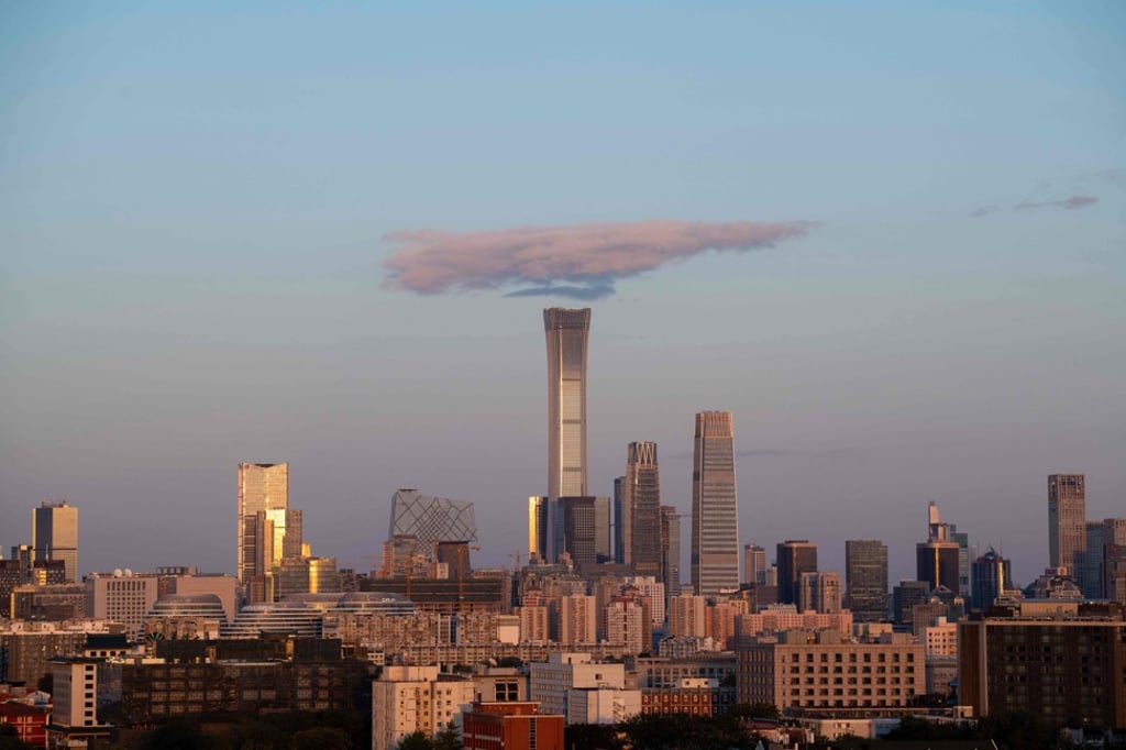Despite rumours to the contrary, most tall buildings in China don’t fall down. Photo: AFP Despite rumours to the contrary, most tall buildings in China don’t fall down. Photo: AFP