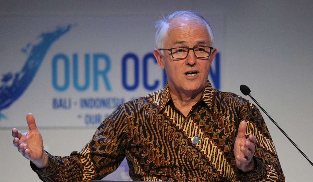 Former Australian prime minister Malcolm Turnbull. Photo: AFP