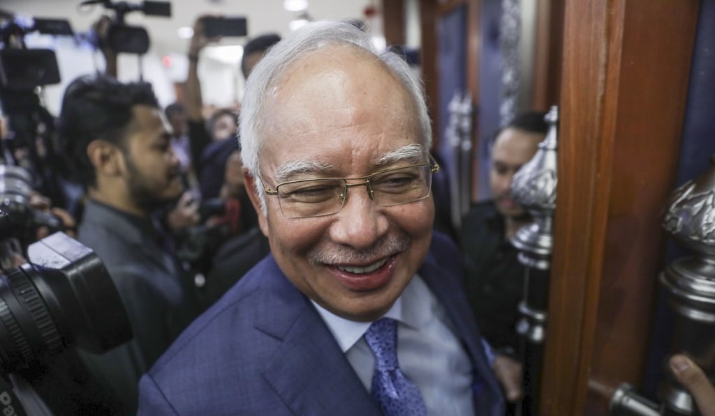 Malaysia’s former prime minister Najib Razak faces multiple charges relating to the 1MDB financial scandal. Photo: EPA