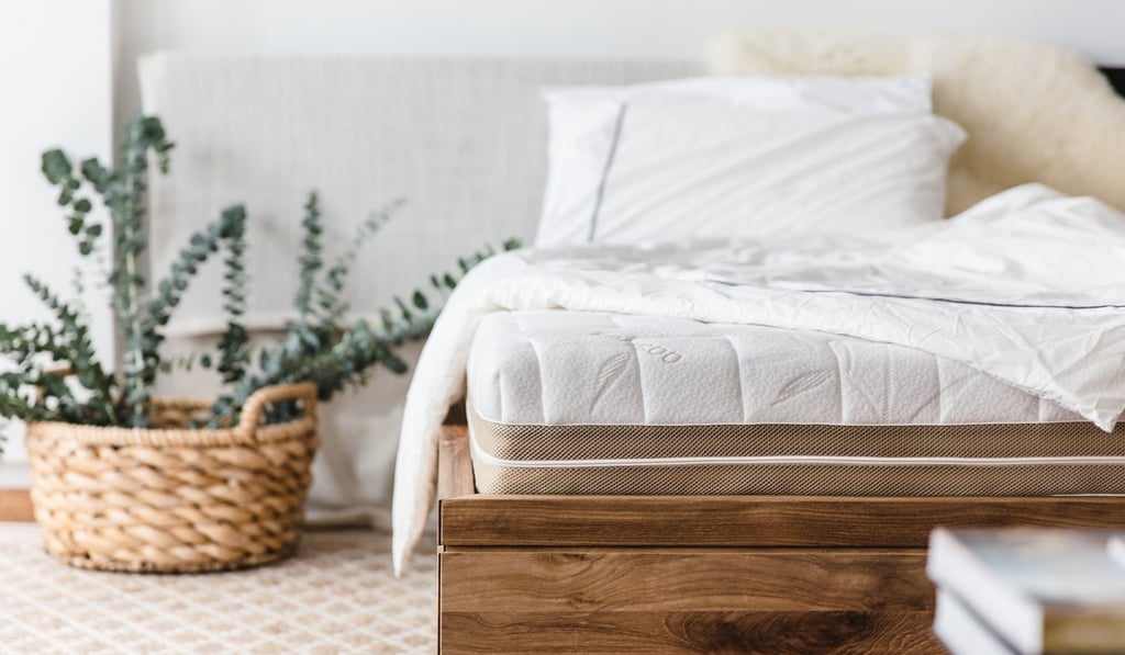 European Bedding’s organic latex mattress, made from the sap of rubber trees, is resistant to dust mites. Photo: European Bedding
