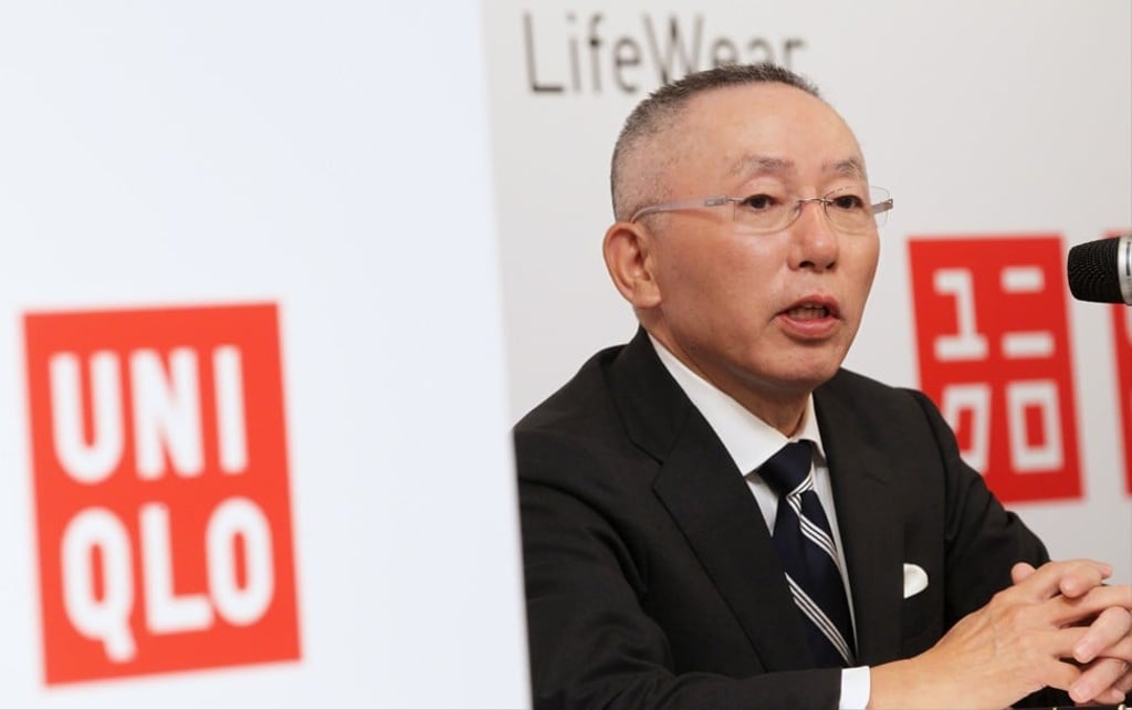 Tadashi Yanai, chairman, president and CEO of Fast Retailing, the company that owns the Japanese clothing retailer, Uniqlo.